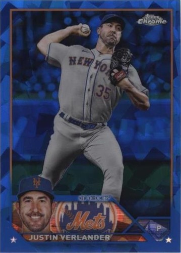 2023 Topps Chrome Sapphire Edition - Justin Verlander #425