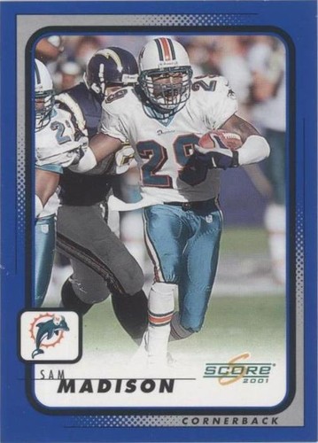 2001 Score Sam Madison #108