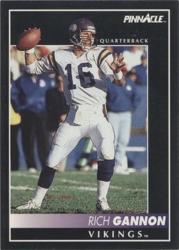 1992 Pinnacle Rich Gannon #215