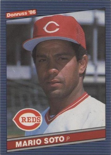 1986 Donruss - Mario Soto #184