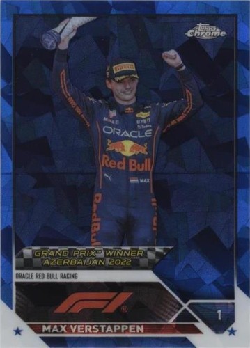 2023 Topps Chrome Sapphire Edition Formula 1 - Max Verstappen #151