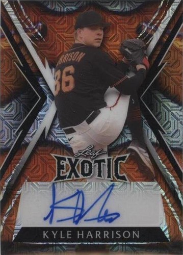 2023 Leaf Exotic - Kyle Harrison #BA-KH1