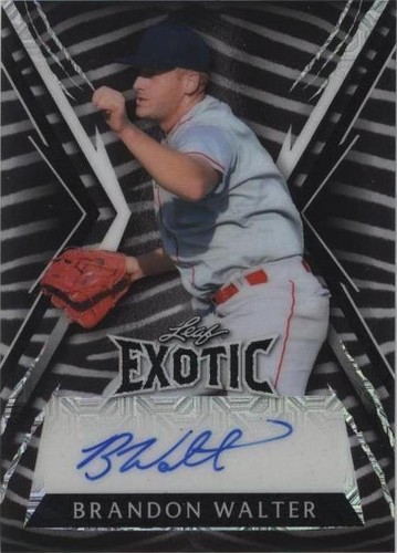 2023 Leaf Exotic - Brandon Walter #BA-BW1