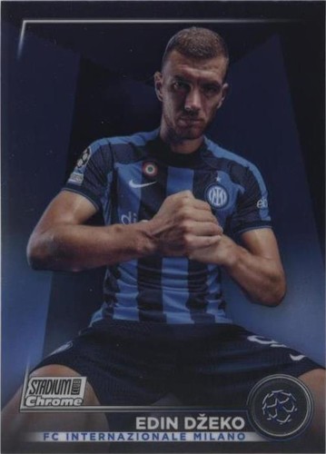 2022-23 Topps Stadium Club Chrome UEFA Club Competitions Edin Dzeko #94