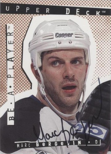1994-95 Upper Deck Be a Player - Marc Bergevin #10