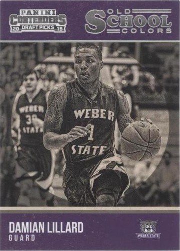 2015-16 Panini Contenders Draft Picks - Damian Lillard #6