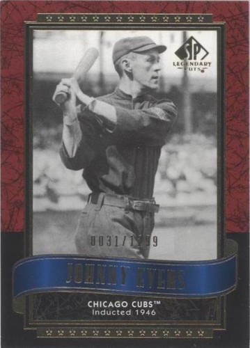 2003 SP Legendary Cuts - Johnny Evers #68