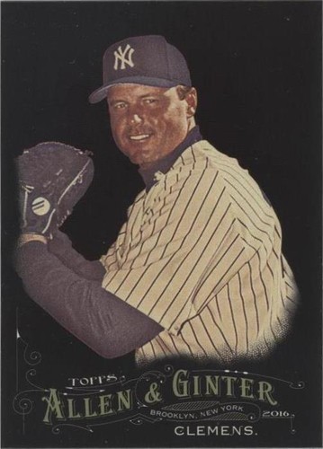2016 Topps Allen & Ginter X - Roger Clemens #101