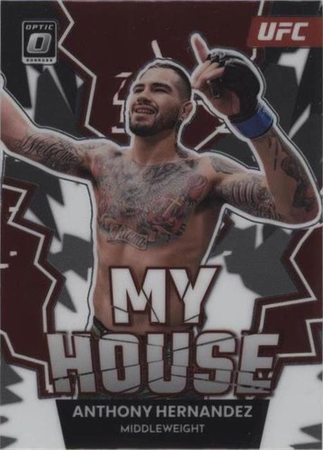 2023 Panini Prizm UFC Silver Parallel NO. 181 Anthony