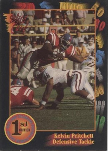 1991 Wild Card Draft Kelvin Pritchett #2