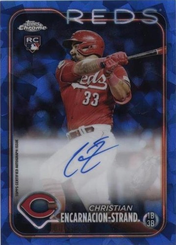 2024 Topps Chrome Sapphire Edition - Christian Encarnacion-Strand #CSA-CE
