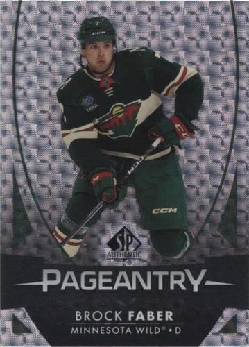 2023-24 Sp Authentic - Brock Faber #P-89