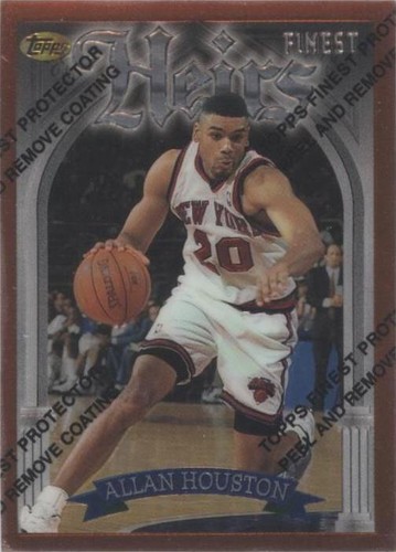 1996-97 Topps Finest - Allan Houston #204