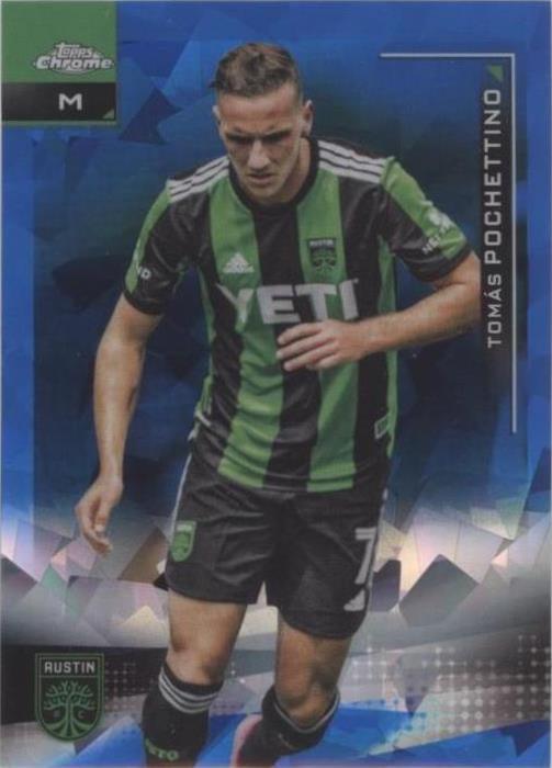 2021 Topps Chrome MLS Sapphire Edition Tomas Pochettino #121