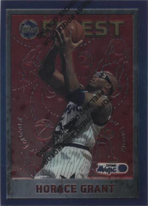 1995-96 Topps Finest - Horace Grant #105