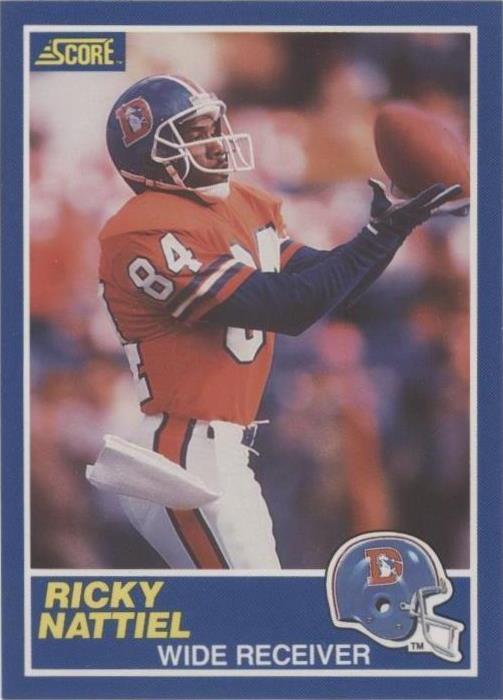 1989 Score Ricky Nattiel #73