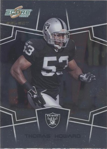 2008 Score Select Thomas Howard #234