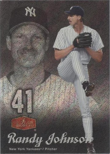 1999 Flair Showcase Randy Johnson Legacy Collection Row 3 #66/99 