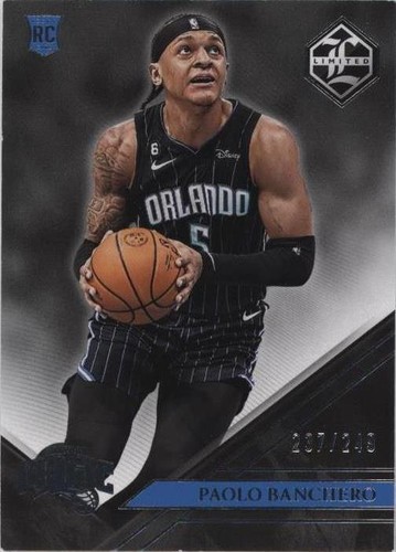 PAOLO BANCHERO 2022-23 Panini NBA Hoops #231 Rookie RC MAGIC