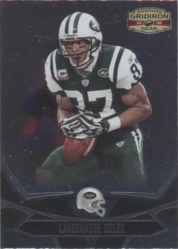 2008 Donruss Gridiron Gear Laveranues Coles #69