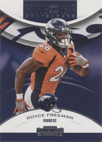 2018 Panini Contenders Royce Freeman #RYA-RF