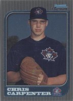 1997 Bowman Chrome - Chris Carpenter #156