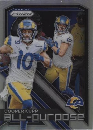 CARTE D'INSERTION PATCH Maillot Cooper Cupp Los Angeles Rams No-Ab1