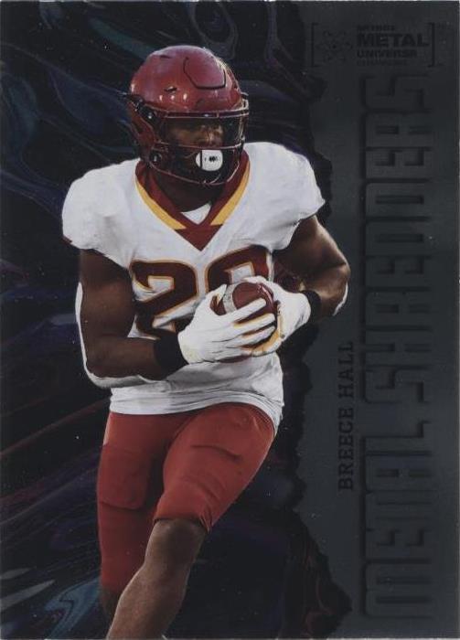 2022 Skybox Metal Universe Champions Breece Hall #106