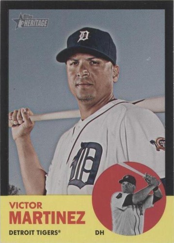 2012 Topps Heritage - Victor Martinez #HP20