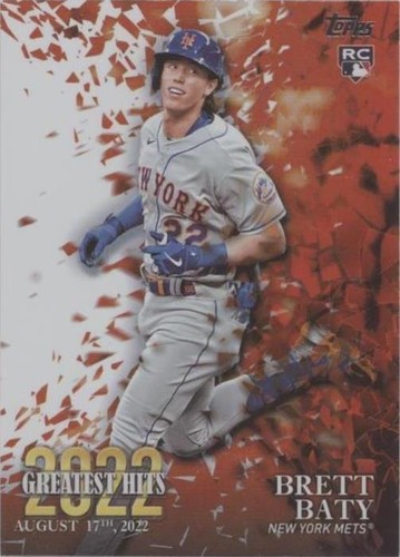 2023 Topps Series 1 - Brett Baty #22GH-3
