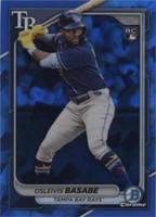 2024 Bowman Chrome Sapphire Edition - Osleivis Basabe #76