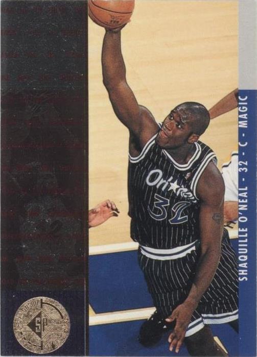 Carte De Basket All-Star 1994-95 Hoops #231 Signée Shaquille O'Neal - Authentifiée JSA