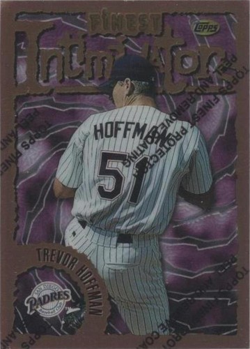 1996 Topps Finest - Trevor Hoffman #134