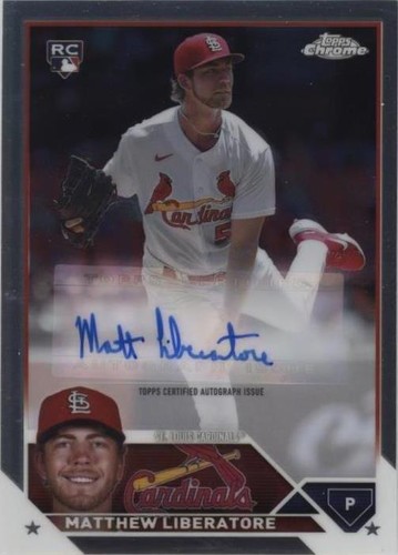 2023 Topps Chrome Update Series - Matthew Liberatore #AC-ML