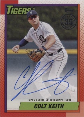 2025 Topps Series 1 - Colt Keith #90A-CK