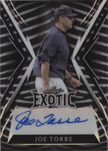 2023 Leaf Exotic - Joe Torre #BA-JT2