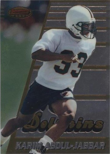 1996 Bowman's Best Karim Abdul-Jabbar #155