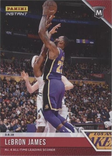 2018-19 Panini Instant - LeBron James #116