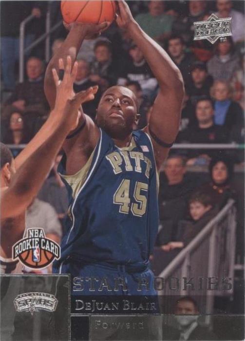 Cubierta superior 2009-10 - DeJuan Blair #203
