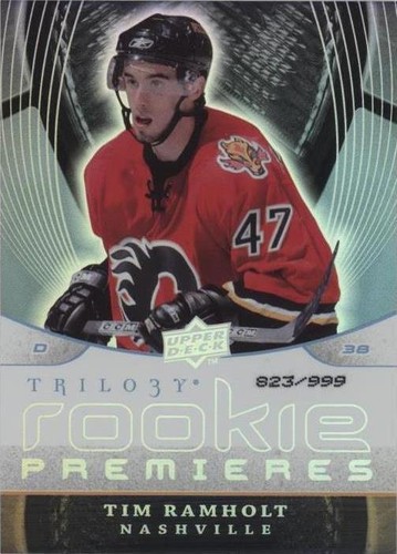 2008-09 Upper Deck Trilogy - Tim Ramholt #118
