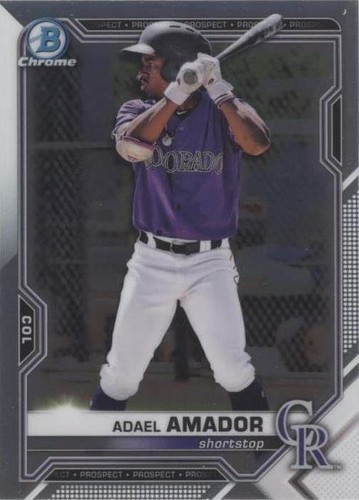 2021 Bowman Draft - Adael Amador #BDC-195