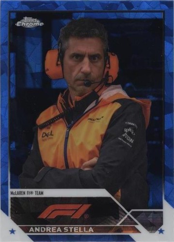 2023 Topps Chrome Sapphire Edition Formula 1 - Andrea Stella #97