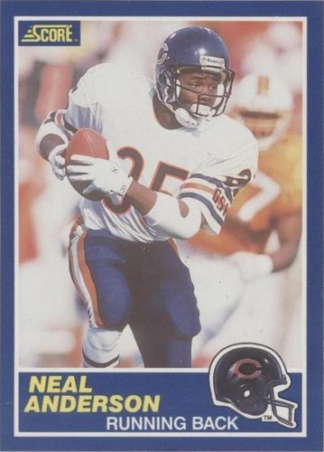 1989 Score Neal Anderson #62