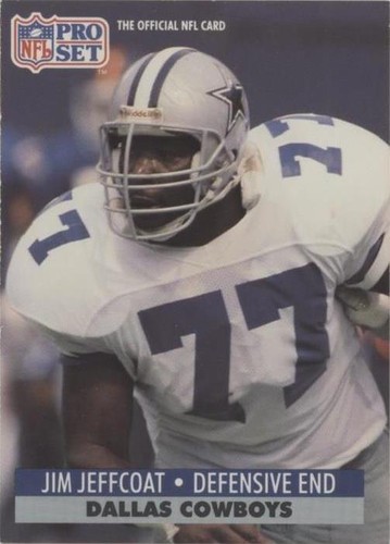 1991 Pro Set Jim Jeffcoat #479