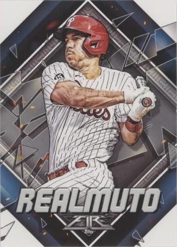 2022 Topps Fire - J.T. Realmuto #101
