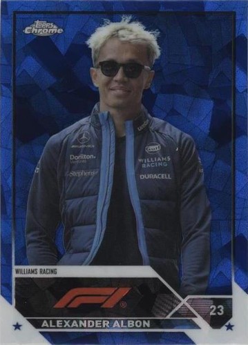 2023 Topps Chrome Sapphire Edition Formula 1 - Alexander Albon #62
