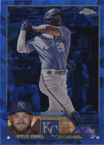 2023 Topps Chrome Sapphire Edition - Kyle Isbel #578