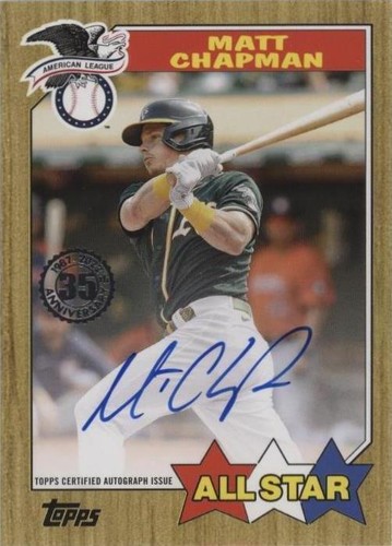 2022 Topps Series 2 - Matt Chapman #87ASA-MC