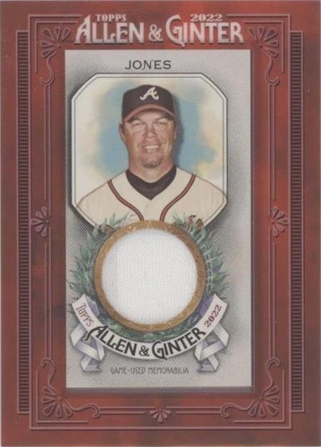 2022 Topps Allen & Ginter - Chipper Jones #MFR-CJ