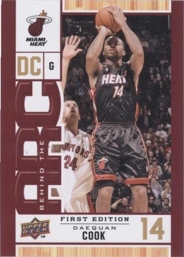 2009-10 Upper Deck First Edition - Daequan Cook #BA-8